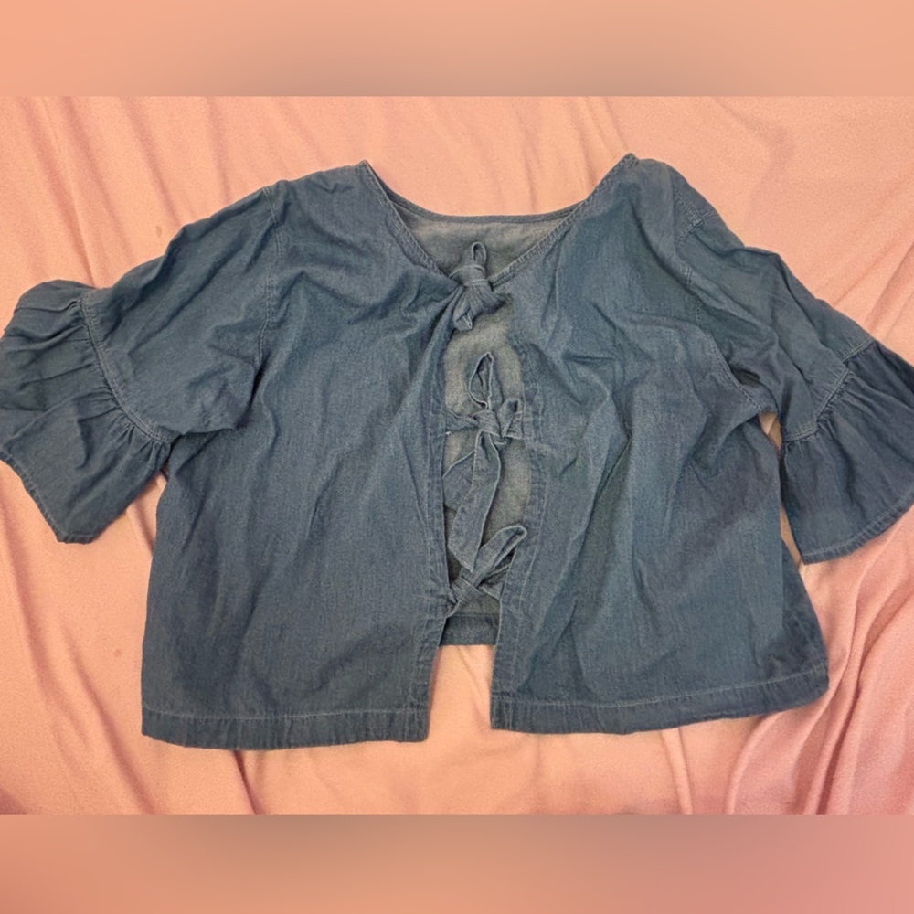 Denim top - Picture 2 of 4